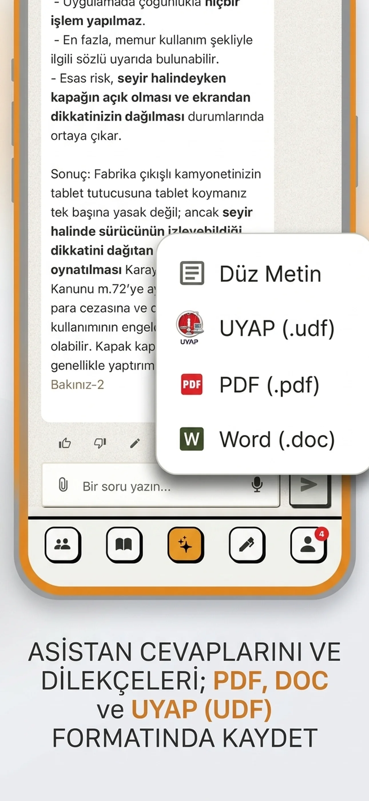 Avukatım YZ Ekran Görüntüsü 3